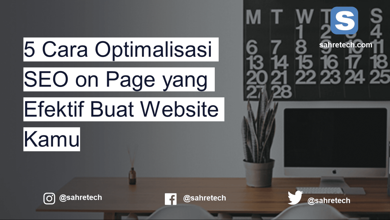 Optimalisasi SEO dalam Blogging Tips dan Trik