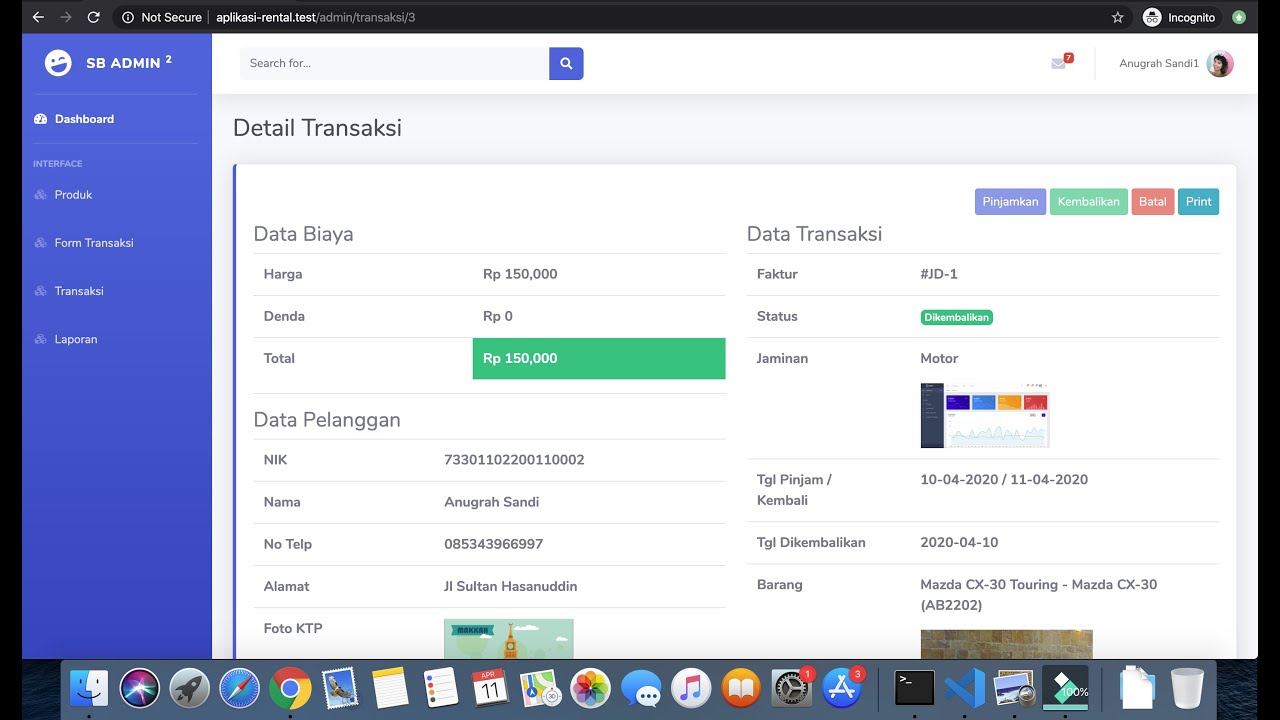 Membuat Aplikasi eCommerce dengan Laravel Petunjuk LangkahdemiLangkah
